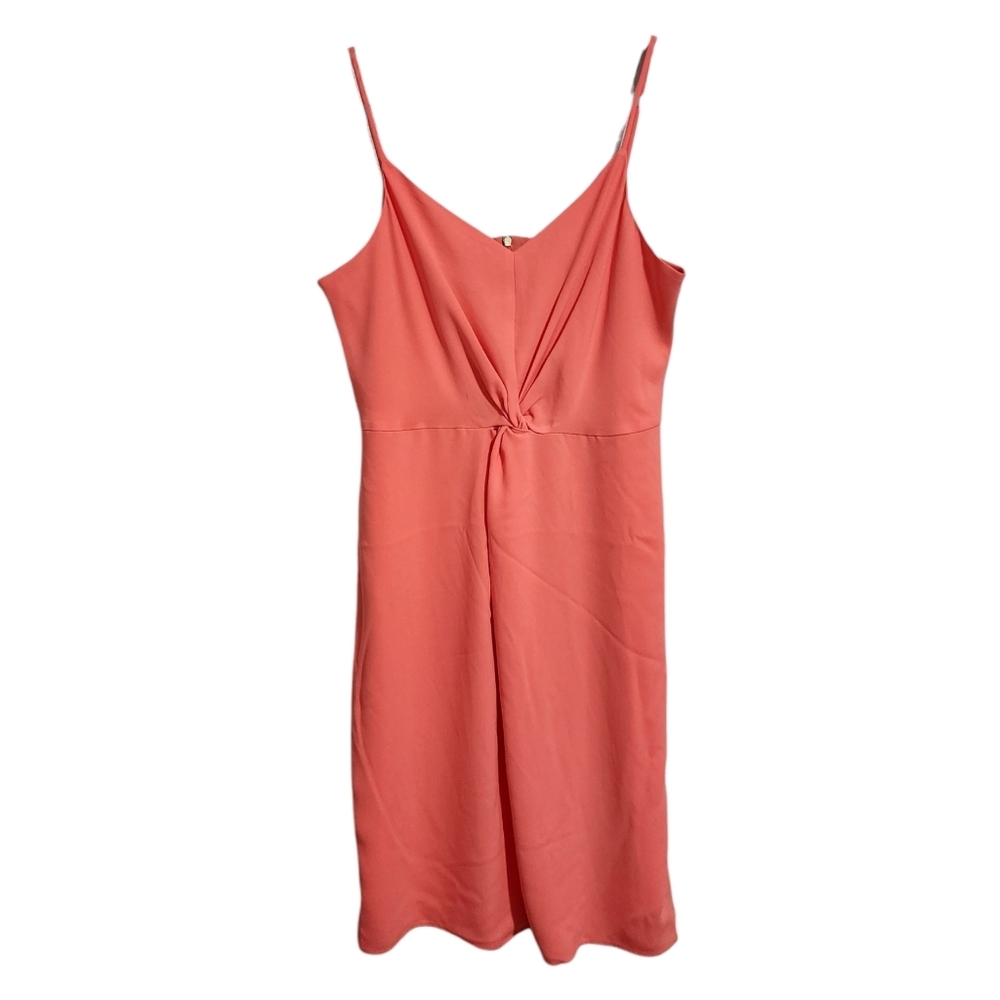 TRINA TURK Sunbathe Knotted Sheath Dress NEW in coral size‎ 12